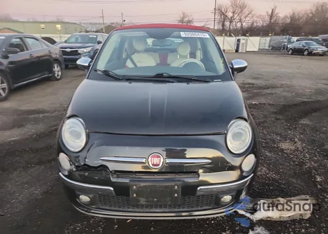 2013 Fiat 500 Lounge from USA, damaged, VIN 3C3CFFER2DT718555